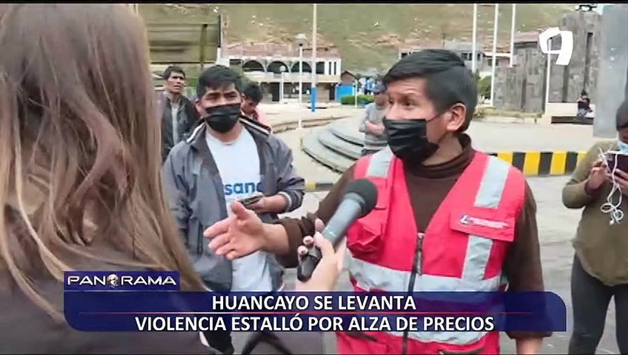 Huancayo se levanta: violencia estalló por alza de precios de alimentos, gasolina y fertilizantes
