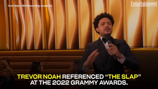Trevor Noah Referenced The Slap At The 2022 Grammy Awards