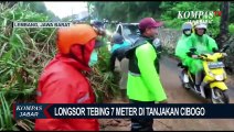 Longsor Hambat Jalur Lalulintas Lembang