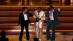 Grammy Awards : L'éclectique jazzman afro-américain Jon Batiste et l'inattendu projet rétro Silk Sonic, porté par Bruno Mars, ont triomphé