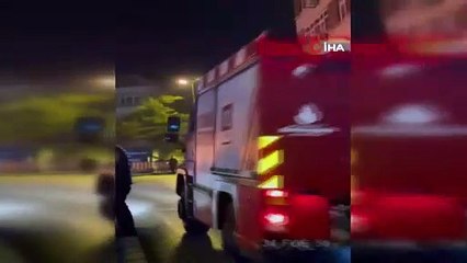 Fatih'te 4 katlı kapalı otoparkta yaşanan patlama yangına neden oldu