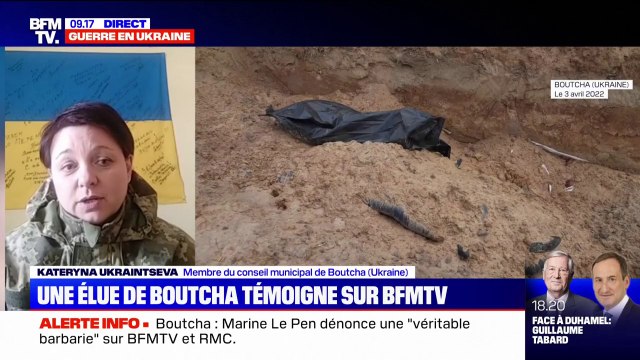 Une élue de Boutcha affirme qu'une partie des habitants est en très grande détresse
