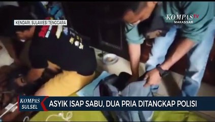 Asyik Isap Sabu, Dua Pria Ditangkap Polisi