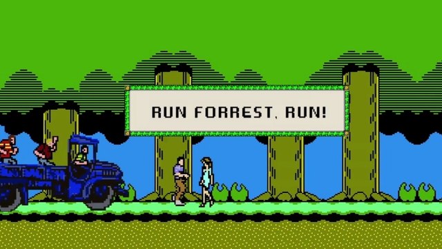 Voici ce que donnerait Forrest Gump s'il était un jeu en 16-bit