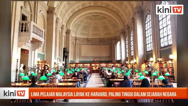 Lima pelajar Malaysia layak ke Harvard, paling tinggi dalam sejarah negara