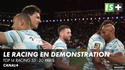 Le Racing domine l'acte 1 du derby - Top 14 Racing 53 - 20 Paris