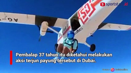 Aksi Bintang F1 Lewis Hamilton Menguji Adrenalin di Langit Dubai