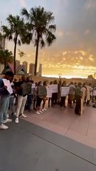 Silent Protest held in Sydney, Australia