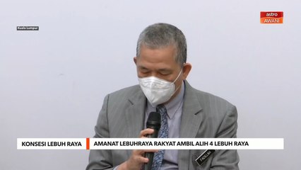 Konsesi Lebuh Raya | Amanat Lebuhraya Rakyat Berhad ambil alih 4 lebuh raya