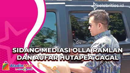 Sidang Mediasi Olla Ramlan dan Aufar Hutapea Gagal