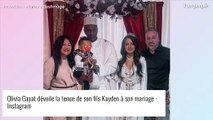 Olivia Gayat (Familles nombreuses) mariée : Son fils Kayden craquant en tenue traditionnelle