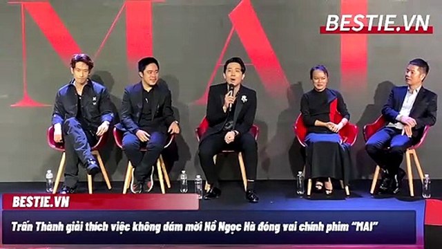 Trấn thành giải thích lý do không dám mời Hà Hồ đóng vai chính dự án phim mới