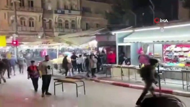 İsrail güçleri Filistinlilere saldırdı: Çok sayıda yaralı var