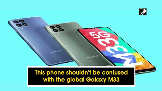 Samsung's Galaxy M33 5G launched in India with 6,000 mAh battery, Exynos 1280