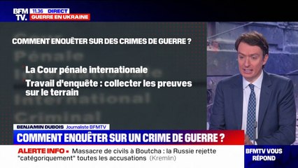 Comment enquêter sur un crime de guerre? BFMTV répond à vos questions