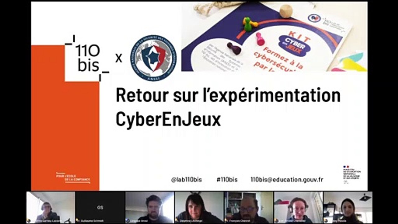 CyberEnjeux : Retour sur l'expérimentation - Partie 1