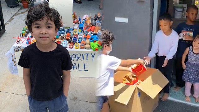 Mulianya hati adik Sayf Mecca! Sanggup jual koleksi mainan peribadi sebab nak belanja anak yatim