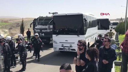 ŞANLIURFA 'DA ÖCALAN' IN DOĞUM GÜNÜ GERGİNLİĞİ