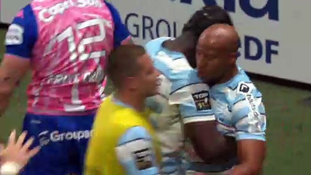 TOP 14 - Essai de Teddy THOMAS (R92) - Racing 92 - Stade Français - Saison 2021/2022