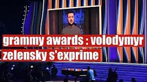 Grammy Awards : volodymyr Zelensky s'exprime lors d'une allocution enregistrée