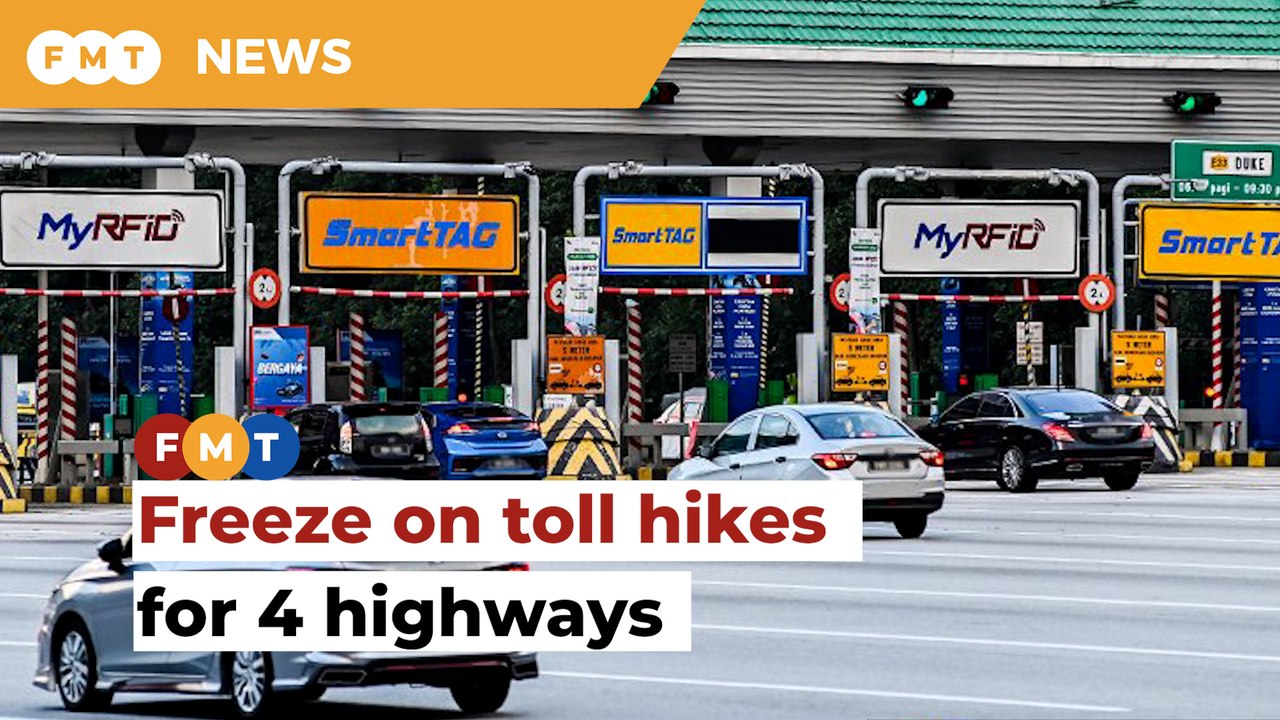 Freeze on toll hikes for LDP, SMART, SPRINT and Kesas highways till end of concession periods