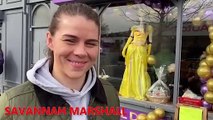 Savannah Marshall opens new charity shop in Hartlepool