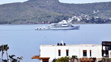 Abramoviç’in yatı Bodrum’dan ayrıldı