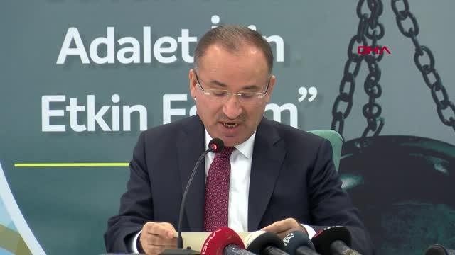 ANKARA Bakan Bozdağ: Hakim ve savcı yardımcılığını hayata geçirme konusunda kararlıyız
