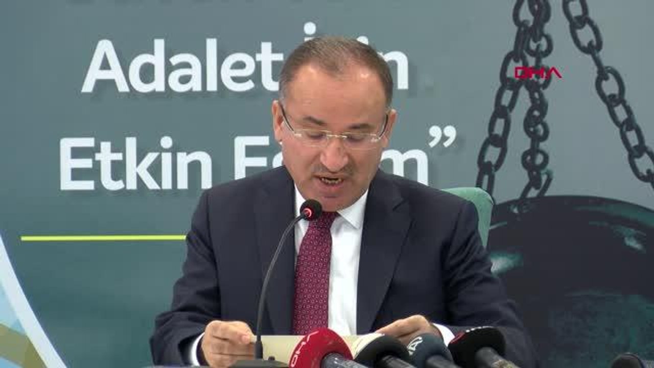 ANKARA Bakan Bozdağ: Hakim ve savcı yardımcılığını hayata geçirme konusunda kararlıyız