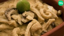 Tripes sauce blanquette, parfum de sudachi