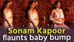 Sonam Kapoor flaunts baby bump in new post