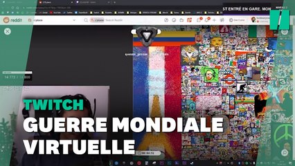 Cette "Pixel War"sur Reddit déclenche une guerre des streamers
