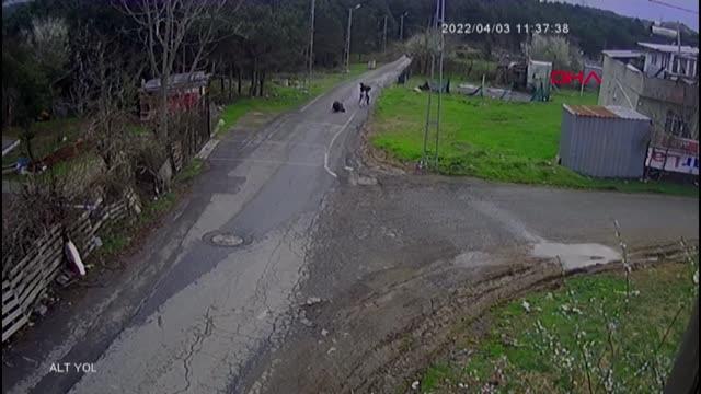 SULTANGAZİ'DE ANNESİNİ BENZİN DÖKÜP YAKMAK İSTEDİ