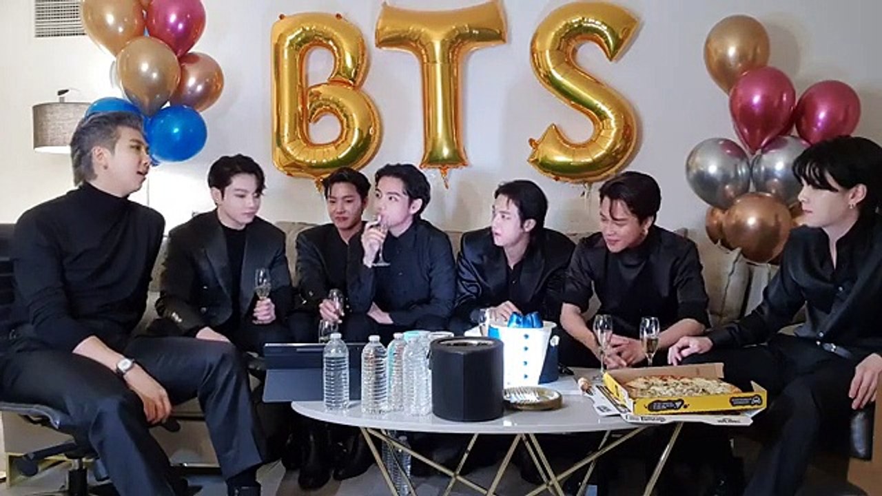 ENG SUB  BTS VLIVE AFTER GRAMMY 2022