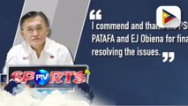 Pagtatapos ng EJ Obiena-PATAFA conflict, ikinatuwa ni Sen. Go; Persona non grata status ni Juico, binawi na ng POC