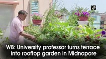WB: University professor turns terrace into rooftop garden in Midnapore