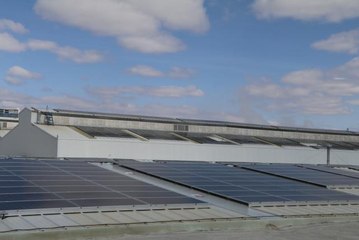 KUZKA'nın destek verdiği fabrikada enerji ihtiyacının bir kısmı güneşten sağlanıyor