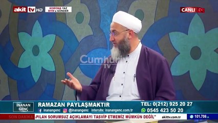 Canlı yayında skandal ''iftarlık'' önerisi: ''Özlemişse hanımıyla açabilir''