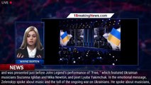 President Zelenskyy appears at Grammys in video from Kyiv bunker - 1breakingnews.com