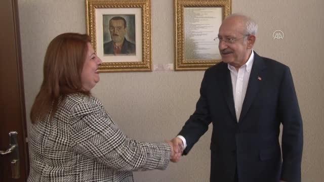 CHP Genel Başkanı Kılıçdaroğlu, KESK, DİSK, TMMOB ve TTB başkanlarını kabul etti
