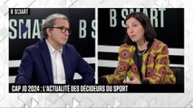 SMART SPORT - L'interview de Noémie Claret (Global Sports Week) par Pierre Fraidenraich & Richard Dacoury
