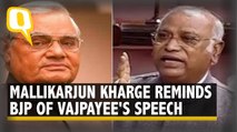When Mallikarjun Kharge Reminded BJP of What Ex-PM Atal Bihari Vajpayee Had Said About Opposition