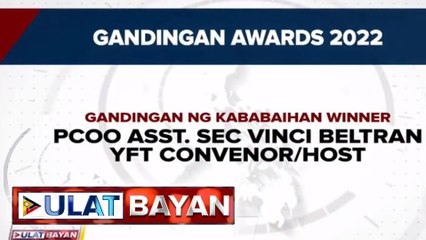 Youth for the Truth program ng PCOO, humakot ng parangal sa Gandingan Awards 2022