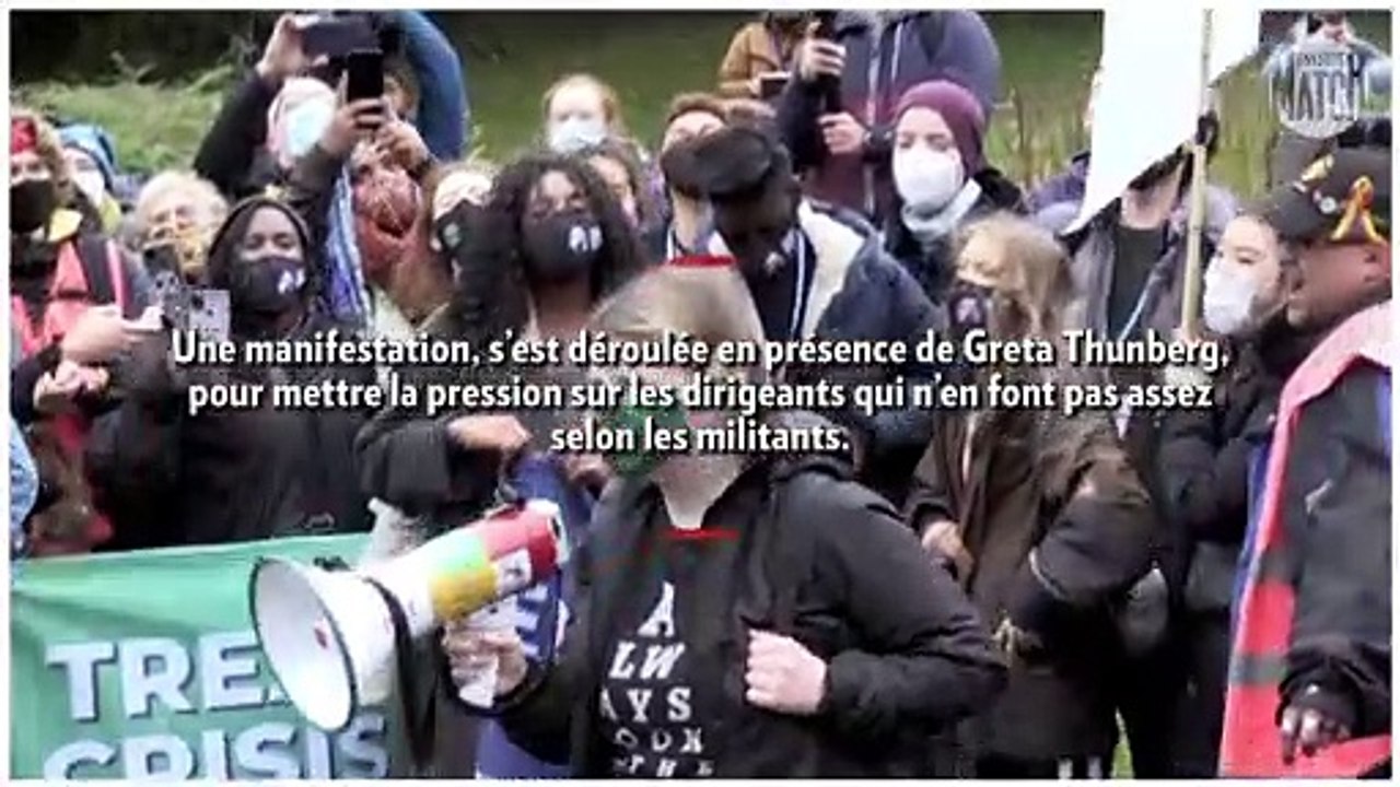 COP26: Greta Thunberg dénonce les "trente années de bla-bla" des dirigeants du monde