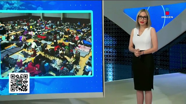 Refugiados ucranianos son ubicados en albergue en Tijuana