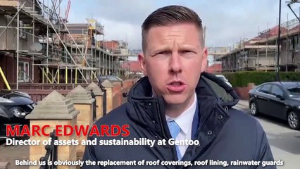 Gentoo Roof replacement work in Sunderland
