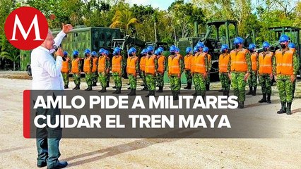 El Tren Maya garantizará pensión a militares: AMLO