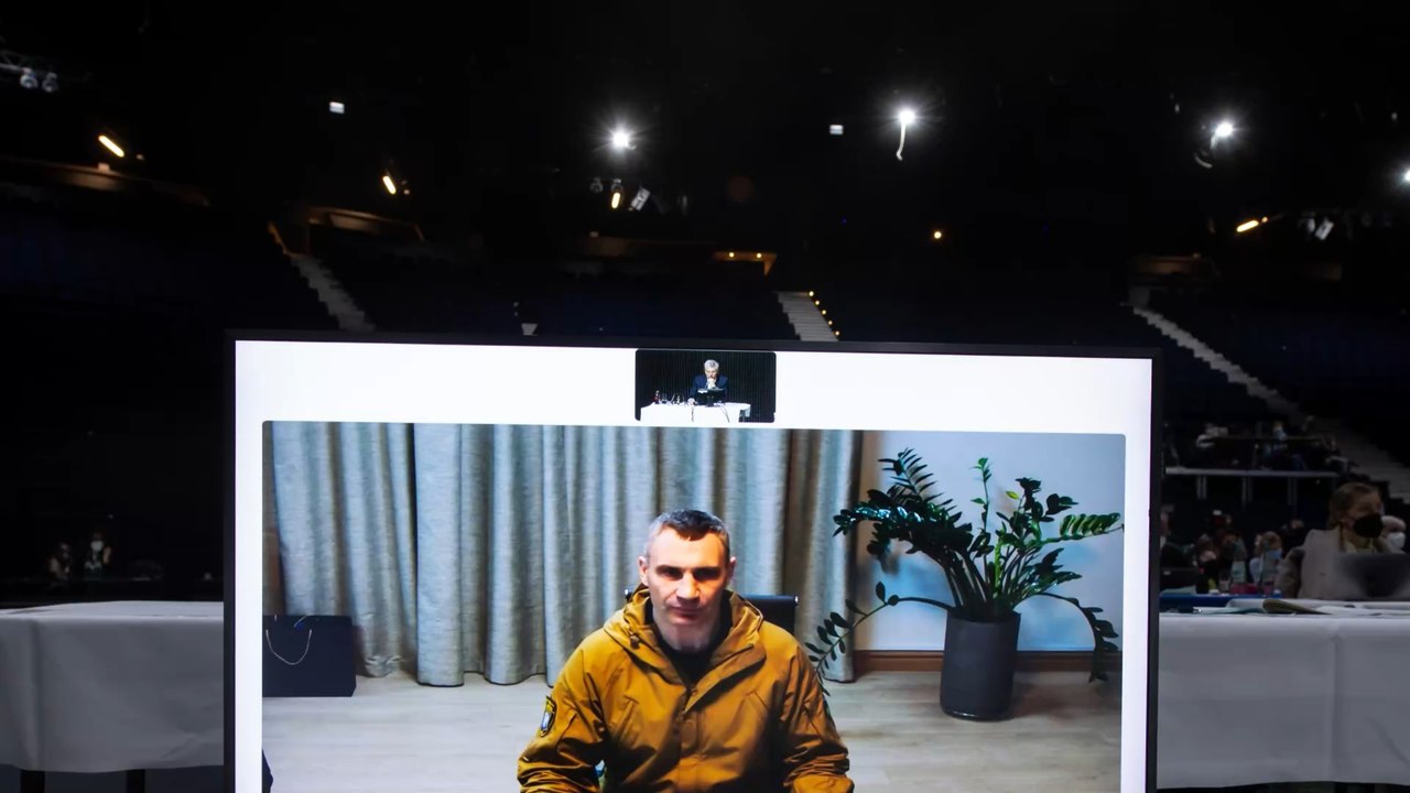 Vitali Klitschko vor dem Europarat: 'Wir werden uns niemals ergeben'