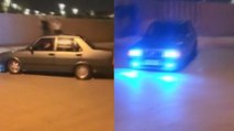 Drift videosu paylaşan sürücüye 9 bin lira para cezası