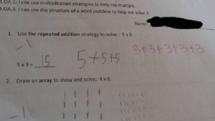 Warum 5 x 3 nicht unbedingt gleich 5 + 5 + 5 sein muss.